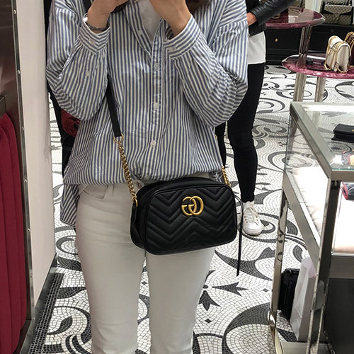 구찌 GG 마몽 스몰 숄더백 447632