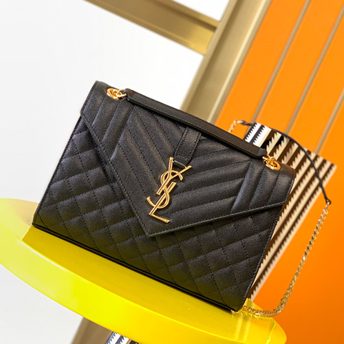 입생로랑 YSL 마틀라세 엔벨로프 백 미듐 487206