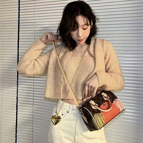 루이비통 LV x YK 스피디 반둘리에 20 토트백 M46469