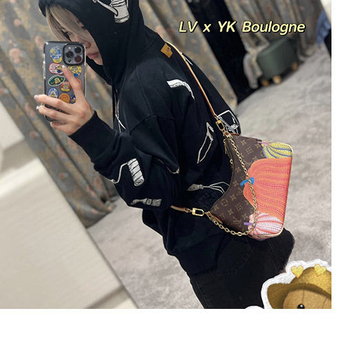 루이비통 LV x YK 불로뉴 숄더백 M46470   