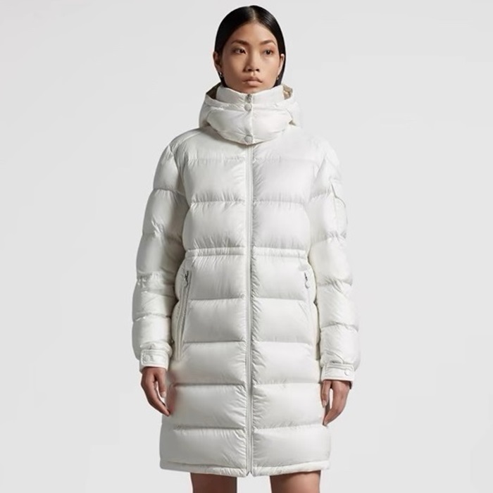 몽클레르 메이욘 롱 다운 자켓 오프 화이트 1C00014 - Moncler Meillon Long Down Jacket Off White