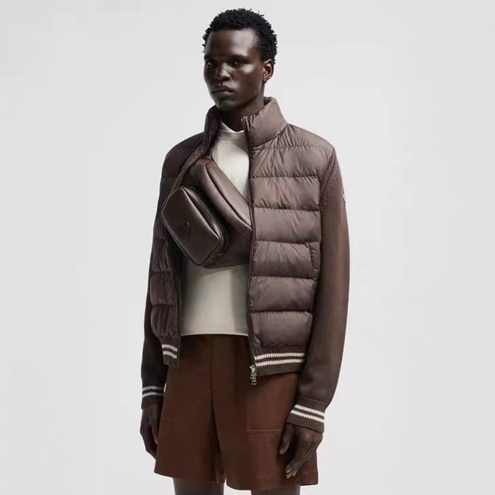 몽클레어 남성 클루니 패치 로고 다운 패딩 - Moncler Mens Down Padding - moc2524x