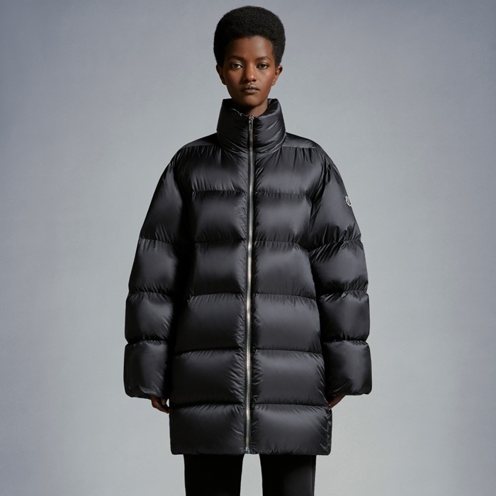 몽클레르 x 릭 오웬스 사이클로픽 롱 다운 자켓 블랙 1C00004 - Moncler x Rick Owens Cyclopic Long Down Jacket Black