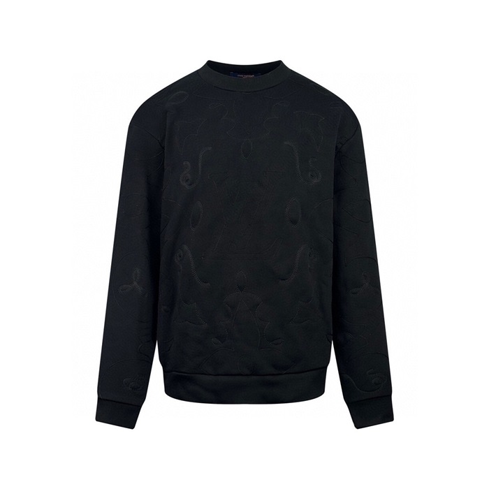 루이비통 남성 라운드 맨투맨 - Louis vuitton Mens Round Tshirt - lvc5077x