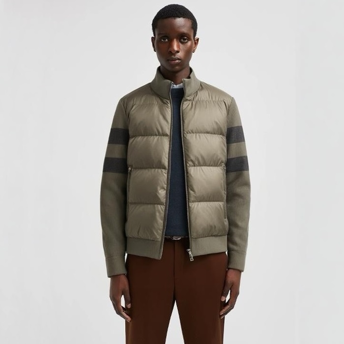 몽클레어 남성 패치 로고 다운 패딩 - Moncler Mens Down Padding - moc2732x