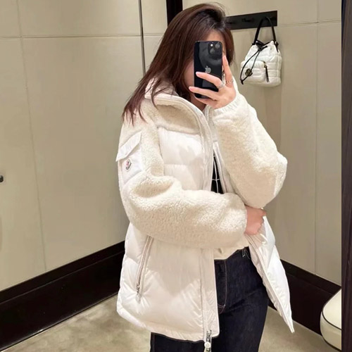 몽클레르 에스코 쇼트 다운 자켓 오프 화이트 1A00042 - Moncler Escaut Short Down Jacket Off White