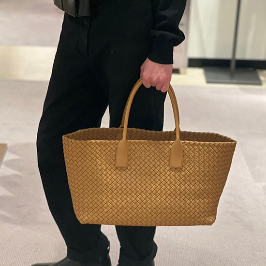 보테가 베네타 라지 카밧 608811 - Bottega Veneta Large Cabat