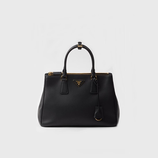 프라다 라지 갤러리아 사피아노 레더 백 블랙 1BA274 - Prada Large Galleria Saffiano Leather Bag Black