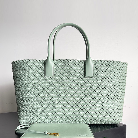 보테가 베네타 라지 카밧 608811 - Bottega Veneta Large Cabat