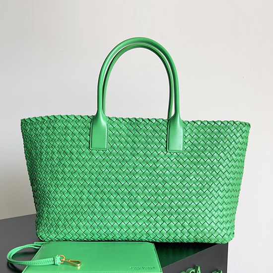 보테가 베네타 라지 카밧 608811 - Bottega Veneta Large Cabat