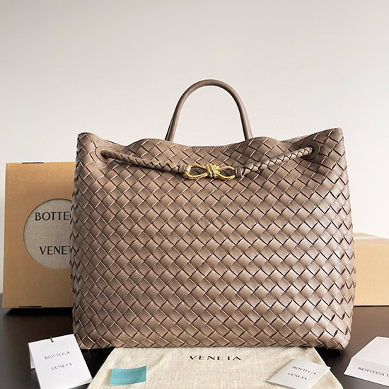 테가 베네타 라지 안디아모 폰덴테 743575 - Bottega Veneta Large Andiamo Fondant