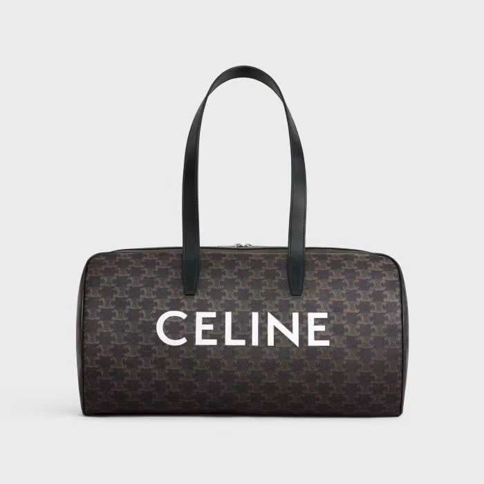 셀린느 남/녀 블랙 키폴 - Celine Unisex Black Keepall 