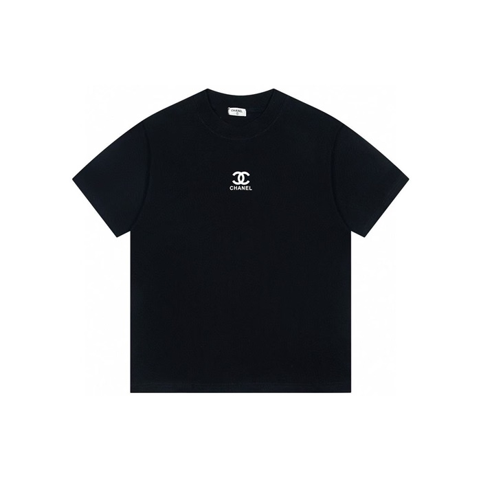 샤넬 남/녀 라운드 반팔티 - Chanel Unisex Round Tshirt - chl3558